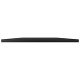 NNEVL Bookshelf Boards 4 pcs High Gloss Black 100x40x1.5 cm Chipboard