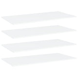 NNEVL Bookshelf Boards 4 pcs White 100x50x1.5 cm Chipboard
