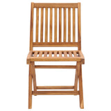 NNEVL Garden Chairs 2 pcs with Beige Cushions Solid Teak Wood