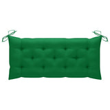 NNEVL Garden Bench with Cushions 240 cm Solid Acacia Wood