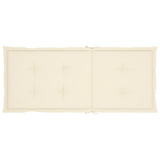 NNEVL Rocking Chair with Cushions Grey Solid Acacia Wood