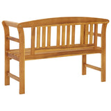 NNEVL Garden Bench with Cushion 120 cm Solid Acacia Wood