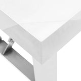 NNEVL Kitchen Folding Work Table 85x60x80 cm Stainless Steel