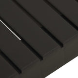 NNEVL 4 Piece Garden Lounge Set with Cushions Plastic Grey