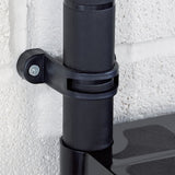 NNEVL Storage Shelf 4-Tier Black 183x30.5x130 cm Plastic