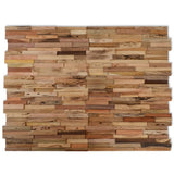 NNEVL Wall Cladding Panels 10 pcs 1.03 m² Recycled Teak Wood