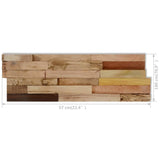 NNEVL Wall Cladding Panels 10 pcs 1.03 m² Recycled Teak Wood