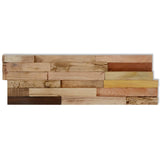 NNEVL Wall Cladding Panels 10 pcs 1.03 m² Recycled Teak Wood