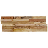 NNEVL Wall Cladding Panels 10 pcs 1.03 m² Recycled Teak Wood