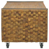 NNEVL Coffee Table 110x45x38 cm Solid Teak Wood