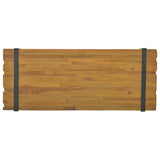 NNEVL Coffee Table 110x45x38 cm Solid Teak Wood