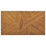 NNEVL Coffee Table Erosion Solid Teak Wood 110x60x38 cm