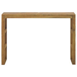 NNEVL Console Table 110x35x75 cm Solid Teak Wood