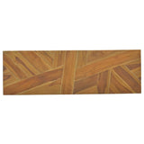 NNEVL Console Table 110x35x75 cm Solid Teak Wood