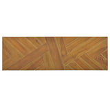NNEVL TV Stand 110x35x36 cm Solid Teak Wood