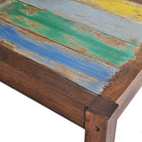 NNEVL Dining Chairs 2 pcs Solid Reclaimed Wood