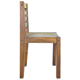 NNEVL Dining Chairs 4 pcs Solid Reclaimed Wood