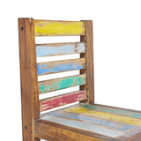 NNEVL Dining Chairs 4 pcs Solid Reclaimed Wood