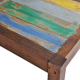 NNEVL Dining Chairs 4 pcs Solid Reclaimed Wood