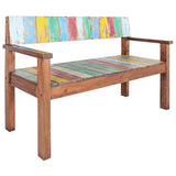 NNEVL Bench 115 cm Solid Reclaimed Wood