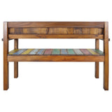 NNEVL Bench 115 cm Solid Reclaimed Wood