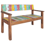 NNEVL Bench 115 cm Solid Reclaimed Wood
