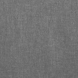 NNEVL Dining Chairs 6 pcs Light Grey Fabric