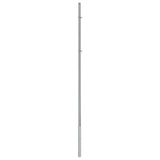 NNEVL Sunshade Sail Pole 250 cm Stainless Steel