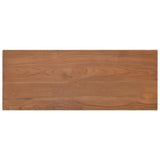 NNEVL Chest of Drawers 90x35x75 cm Solid Teak Wood