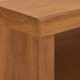 NNEVL TV Cabinet 80x30x50 cm Solid Teak Wood