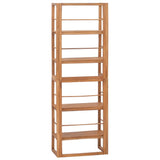 NNEVL Shelving Unit 60x30x180 cm Solid Teak Wood