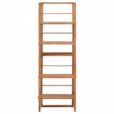 NNEVL Shelving Unit 60x30x180 cm Solid Teak Wood