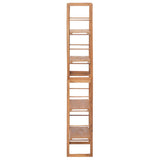 NNEVL Shelving Unit 60x30x180 cm Solid Teak Wood