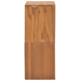 NNEVL Storage Cabinet 40x30x76 cm Solid Teak Wood