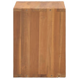 NNEVL Bedside Cabinet 40x30x40 cm Solid Teak Wood