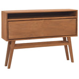 NNEVL Console Table 110x30x79 cm Solid Teak Wood