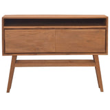 NNEVL Console Table 110x30x79 cm Solid Teak Wood
