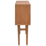 NNEVL Console Table 110x30x79 cm Solid Teak Wood