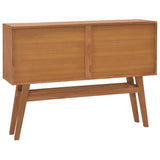 NNEVL Console Table 110x30x79 cm Solid Teak Wood
