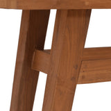 NNEVL Console Table 110x30x79 cm Solid Teak Wood