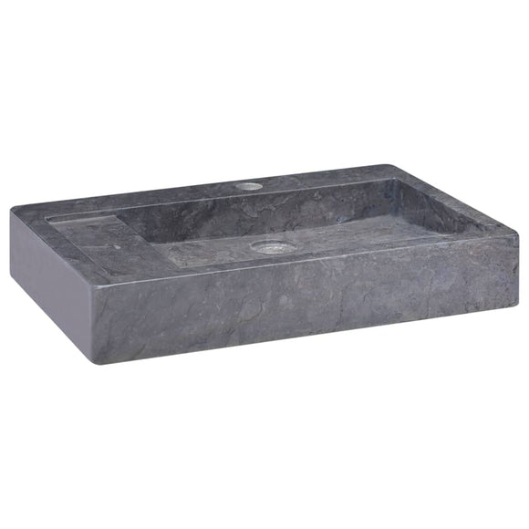 NNEVL Sink Black 58x39x10 cm Marble