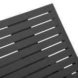 NNEVL Sun Lounger Plastic Anthracite