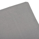 NNEVL Sun Lounger with Cushion Plastic Anthracite