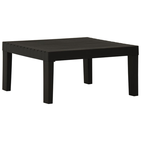 NNEVL Garden Lounge Table Plastic Grey