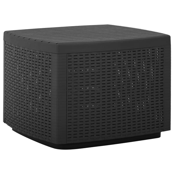 NNEVL Garden Table Grey 53x53x40 cm Plastic