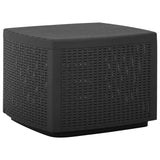 NNEVL Garden Table Grey 53x53x40 cm Plastic