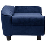 NNEVL Dog Sofa Blue 72x45x30 cm Plush