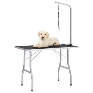 NNEVL Adjustable Dog Grooming Table with 1 Loop