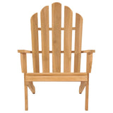NNEVL Adirondack Chair Solid Wood Teak