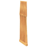 NNEVL Folding Stool 40x32.5x70 cm Solid Wood Teak